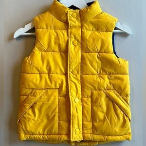 Gymboree Yellow Puffer Vest for Kids